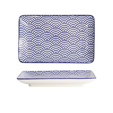 Carica l'immagine nel visualizzatore di Gallery, Piatto Sushi Nippon Blue