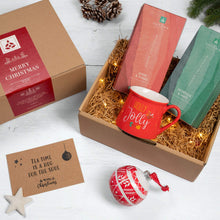 Lade das Bild in den Galerie-Viewer, Box Natale Tisane e Mug Rossa - Dhyāna Natural Leaf Tea
