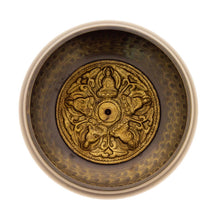 Carica l'immagine nel visualizzatore di Gallery, Campana Tibetana 5 Buddha