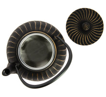 Lade das Bild in den Galerie-Viewer, Schwarze Teekanne Iwachu Nami