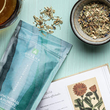 Carica l'immagine nel visualizzatore di Gallery, Lemongrass & Flowers - Dhyāna Natural Leaf Tea