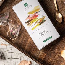 Carica l'immagine nel visualizzatore di Gallery, Tulsi Rose Green Tea - Dhyāna Natural Leaf Tea