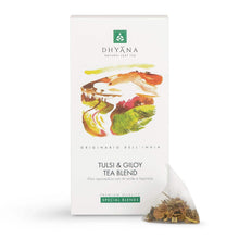 Carica l'immagine nel visualizzatore di Gallery, Tulsi & Giloy Tea Blend - Dhyāna Natural Leaf Tea