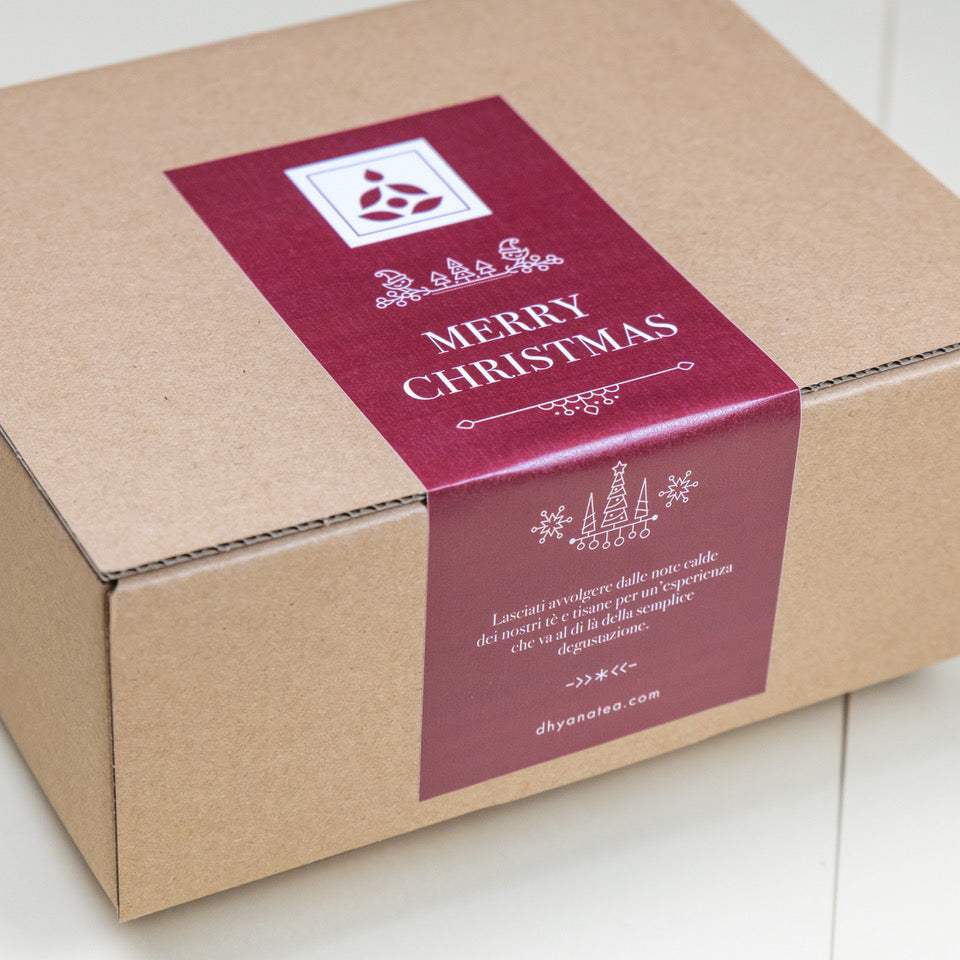 Box Natale Tè nero e Biscotti - Dhyāna Natural Leaf Tea