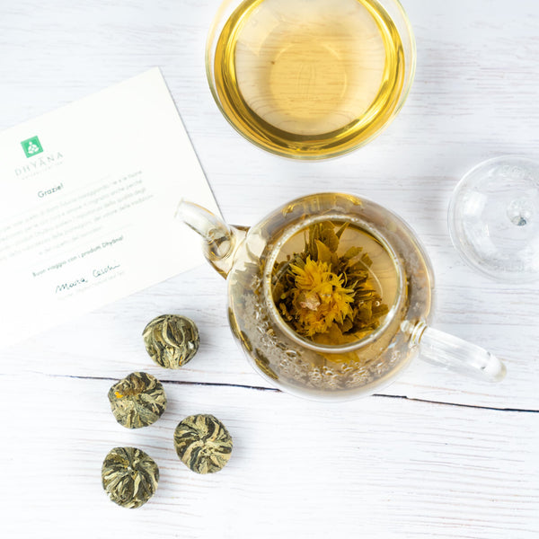 Box Blooming Tea + Teiera