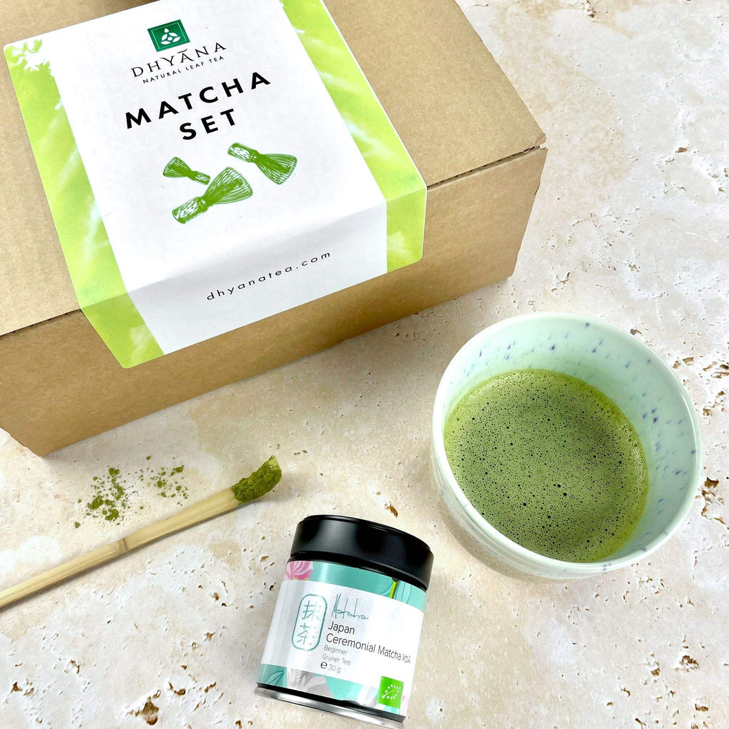 Matcha Starter Set - Dhyāna Natural Leaf Tea