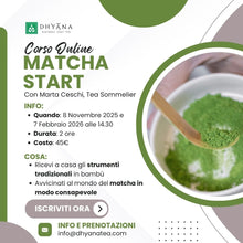 Carica l&#39;immagine nel visualizzatore di Gallery, Corso Online Matcha Start
