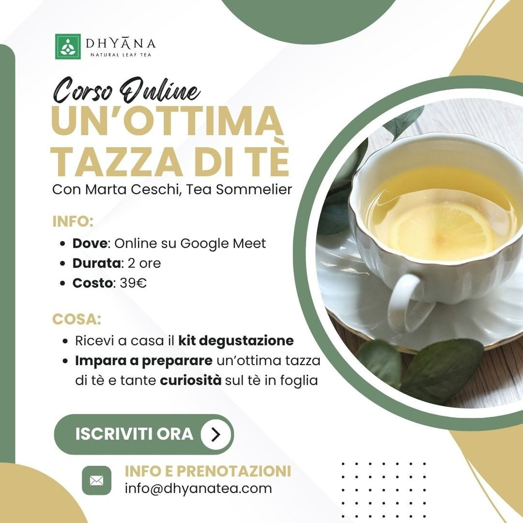 Corso Online Un'Ottima Tazza di Tè