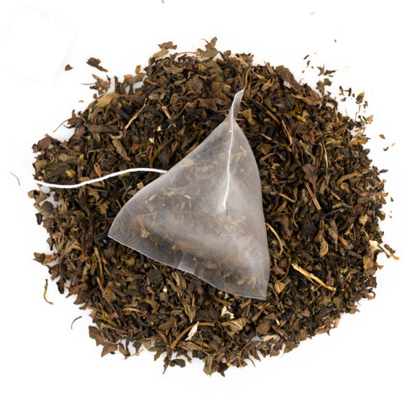 Peppermint Green Tea - Dhyāna Natural Leaf Tea