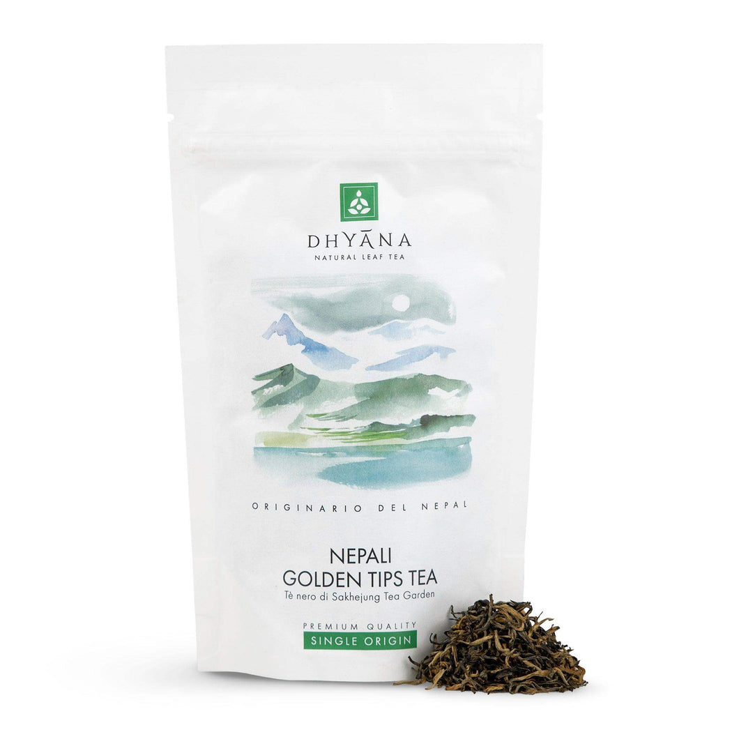 Nepali Golden Tips Tea - Dhyāna Natural Leaf Tea