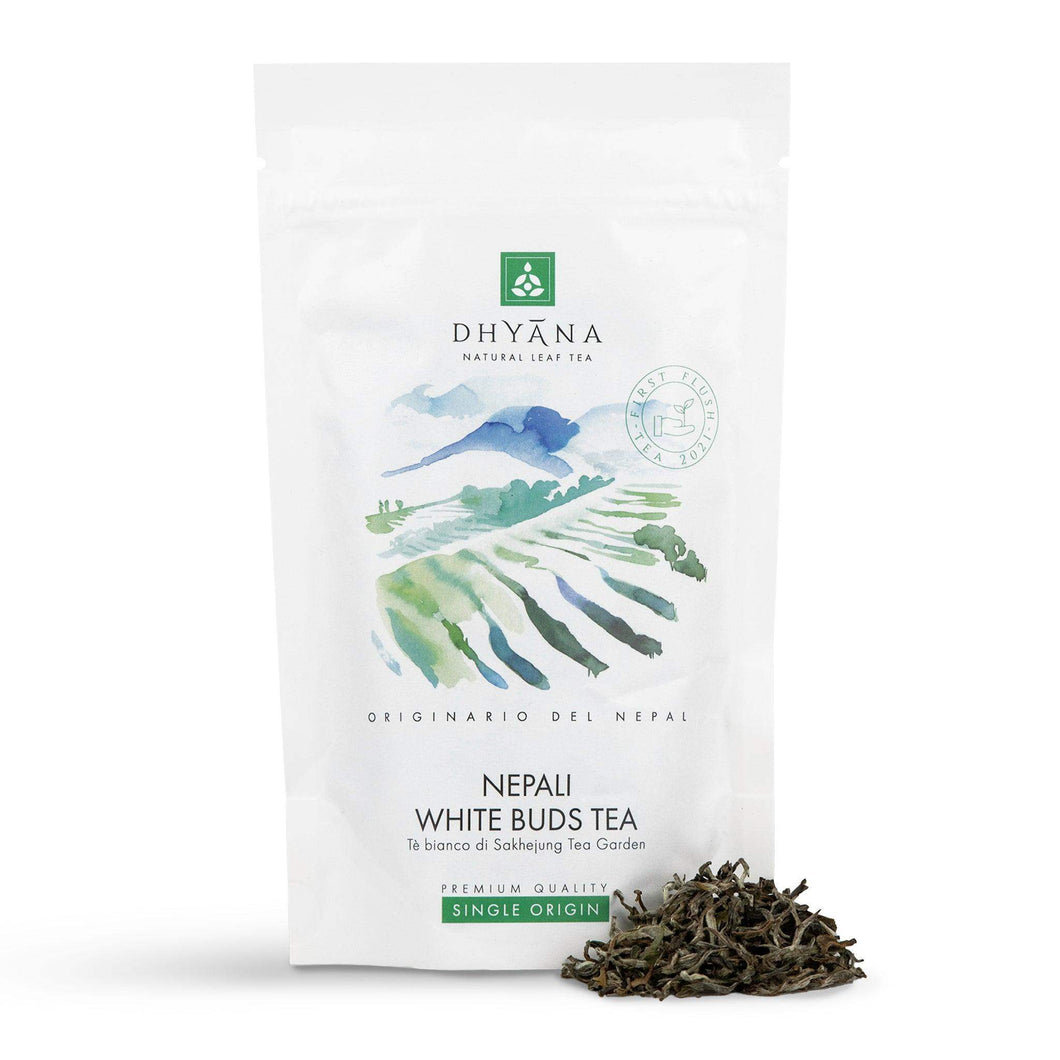 Nepali White Buds Tea - Dhyāna Natural Leaf Tea